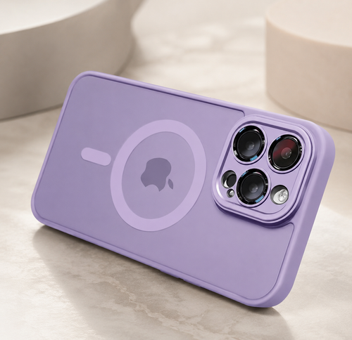 Silicone MagSafe Case with Camera Protection — iPhone