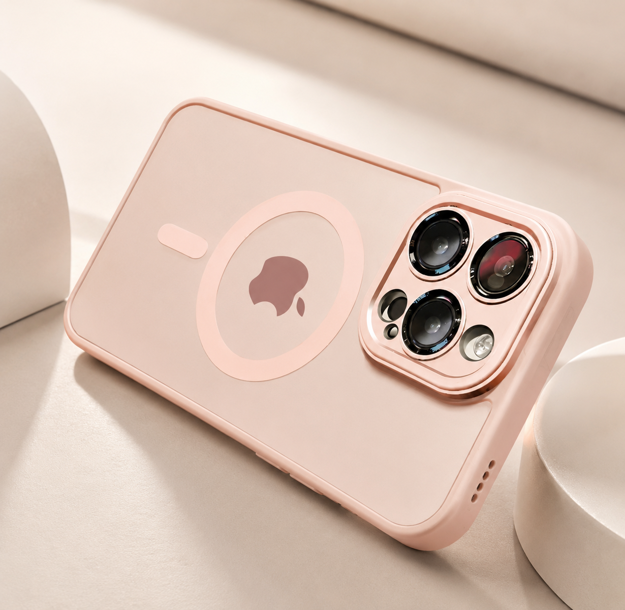 Silicone MagSafe Case with Camera Protection — iPhone